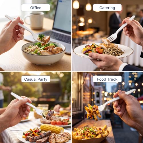 Extra Heavy Duty Plastic Forks