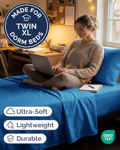 Twin XL 3 Piece Sheet Set (19 - Royal Blue / Twin XL)