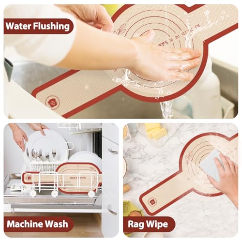 Silicone Bread Sling for Dutch Oven (Red / Oval and Round)