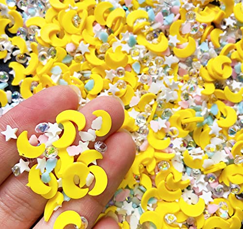 Fake Sprinkles Resin Sprinkles Fake Candy Sprinkles Clay Sprinkles Polymer Sprinkles Polymer Clay Slices for Nail Art DIY Crafts Cake Phone Case