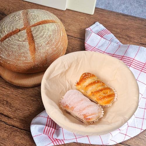 Banneton Bread Proofing Basket 10 Inch Sourdough Proofing Basket with Liner
