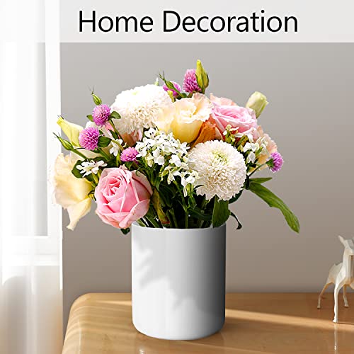 White Large Utensil Holder for Kitchen Counter (WHITE / 7.2)
