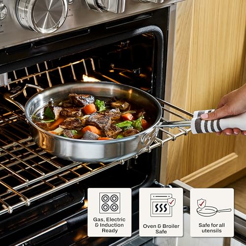 D5® Stainless Steel Core 10 Piece Cookware Set (D5 Stainless Steel Set)