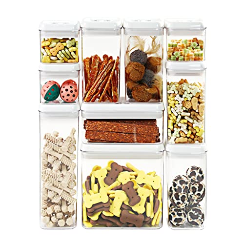 Flip Tite Storage Container with Lid 4" RECTANGULAR Air Tight Ring Flip Top (4 Count)