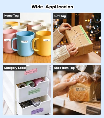 Label Maker Machine with Tape