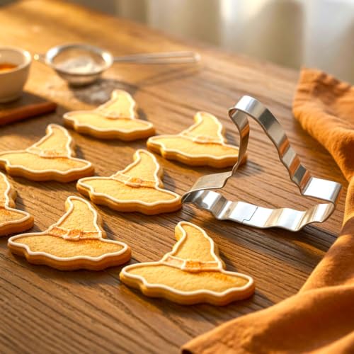 Halloween Cookie Cutters Set 7Pcs Large (Halloween)