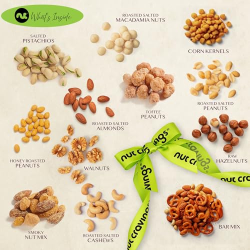 Mixed Nuts Gift Basket