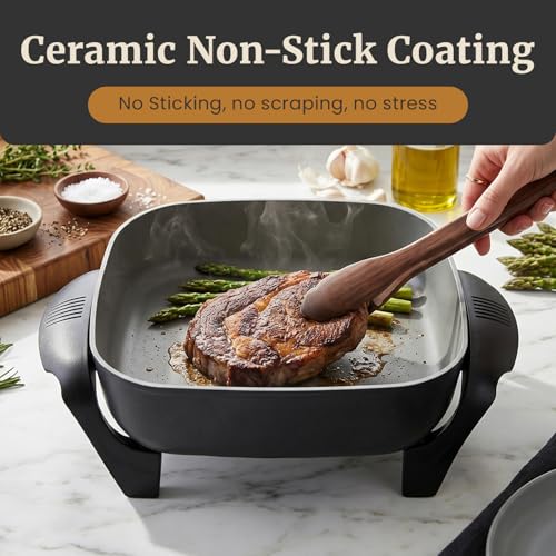 12" PFAS Free Ceramic Electric Skillet