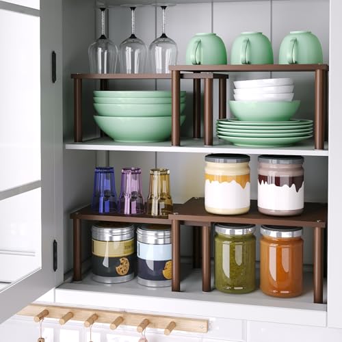 2 Pack Cabinet Organizer Shelf