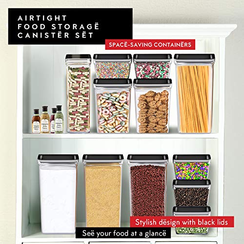 Large Airtight Food Storage Containers (07 - 3.8 liters & 0.77 liter (Set of 4))