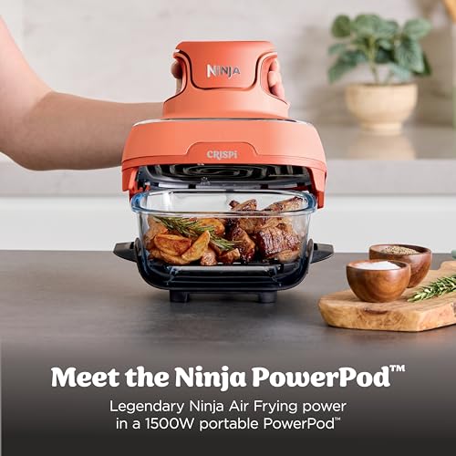 Crispi Glass Air Fryer (Orange Pepper)
