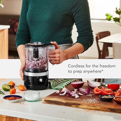 5 Cup Food Chopper Cordless KFCB519OB (Onyx Black / 5 Cup / Cordless 5 Cup)