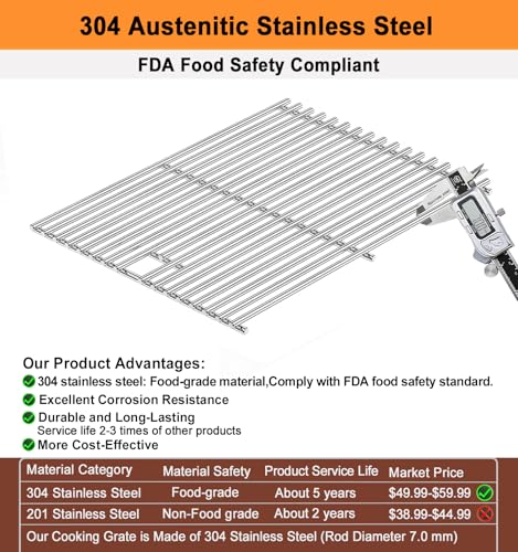 Waltboar 17 " Stainless Steel Grates