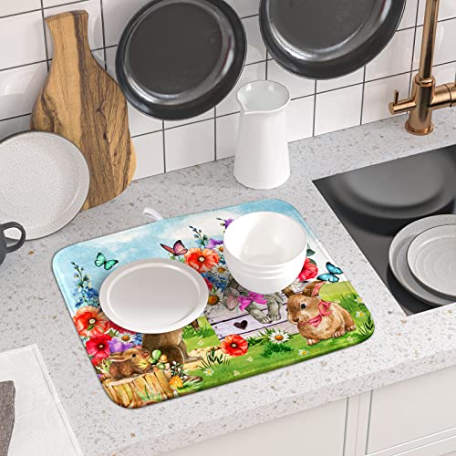 Microfiber Drying Pad 16 X 18 in (DrymatRabbit / 18" x 16")