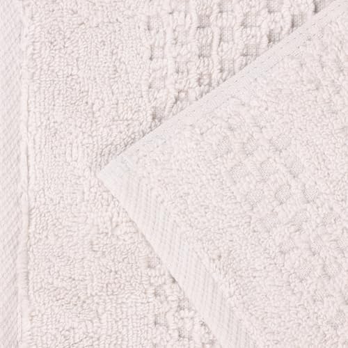 Playa Zero Twist Cotton Medium Weight Towels (12 Piece Towel Set / Silver)