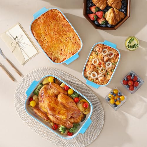 Ceramic Baking Dishes Set of 3 (3 Count)