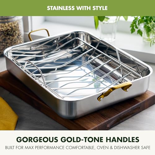 Reserve 16" x 13" Tri (16" x 13" Roasting Pan / Stainless Steel)