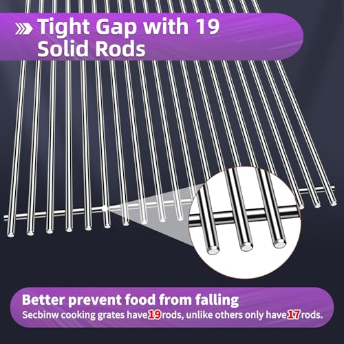 Stainless Steel 66095 Grill Grates for Weber Genesis 2 Grill Parts 66032 Flavorizer Bars 66795 Heat Deflector for Weber Genesis ii E