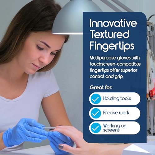 Nitrile Vinyl Blend Exam Gloves (Small)