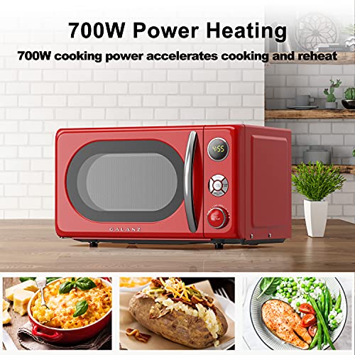 GLCMKA07RDR 07 Microwave Oven (Red / .7 cu ft / Classic)