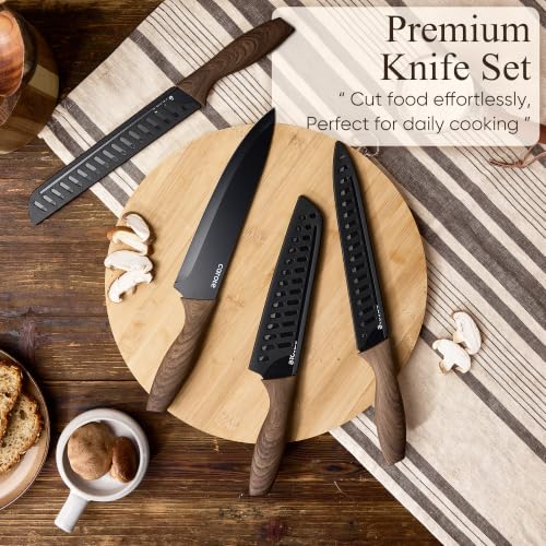38pcs Pots and Pans Set Non Stick (Black / 38 Piece)
