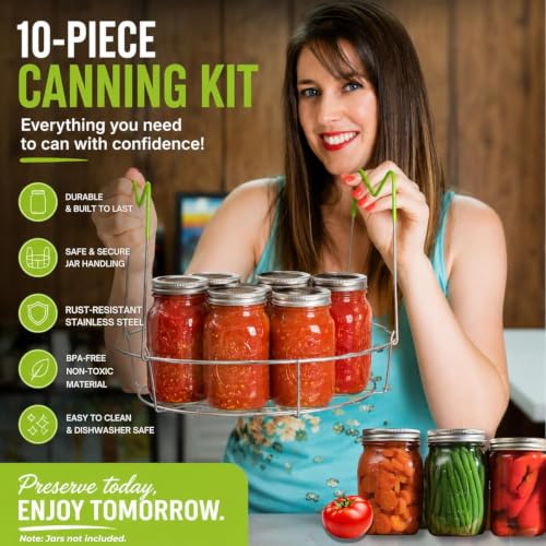 Complete Canning Starter Kit (Bright Green)