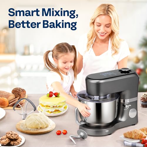 Stand Mixer with Dough Proofing (Smart Presets / Gray)