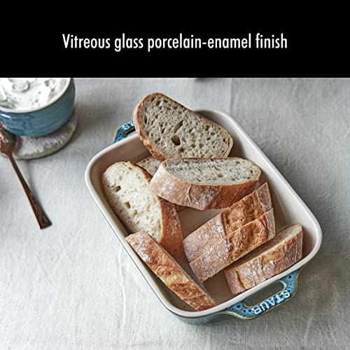 3 Pc Ceramic Baking Dish Set (3-pc / Rustic Turquoise)