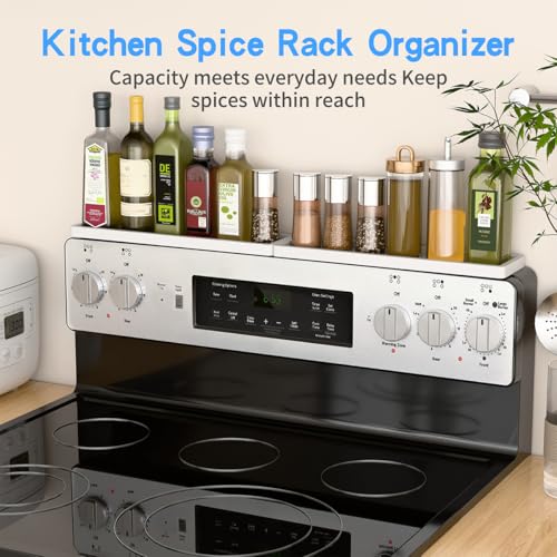 Magnetic Stove Top Shelf for 30" Stoves (White)
