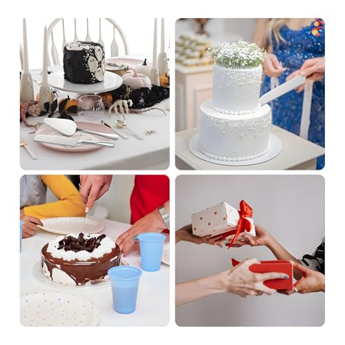 Silver Cake Cutting Set for Wedding