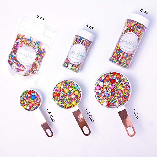 Gingerbread Man Confetti Sprinkle Mix (Brown)