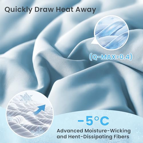 Cooling Comforter Queen Size (Cool Blue / Cooling Queen（90*90）)