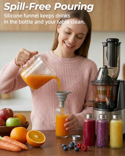 Glass Water Bottles with Stainless Steel Lids 12 oz