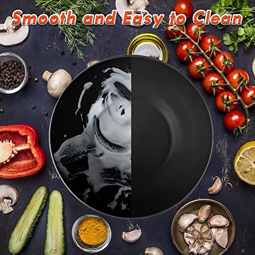 Black Salad Bowl Set (Black)