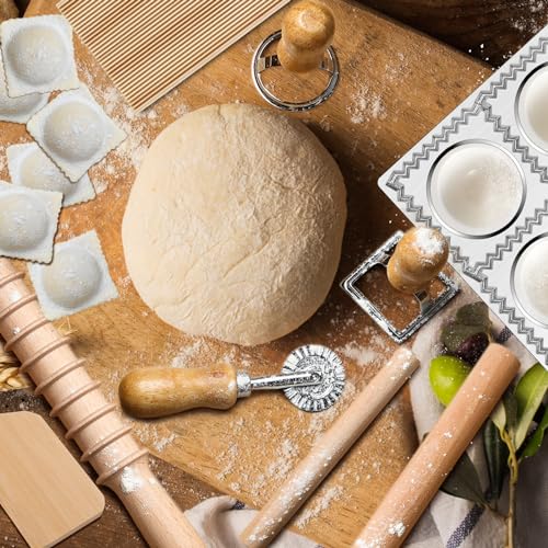 12 Piece Ravioli Mold Set with Press (DDYM-SGM-12)