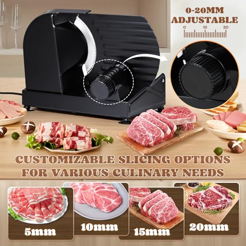 Electric Meat Slicer 220W (With Cover)