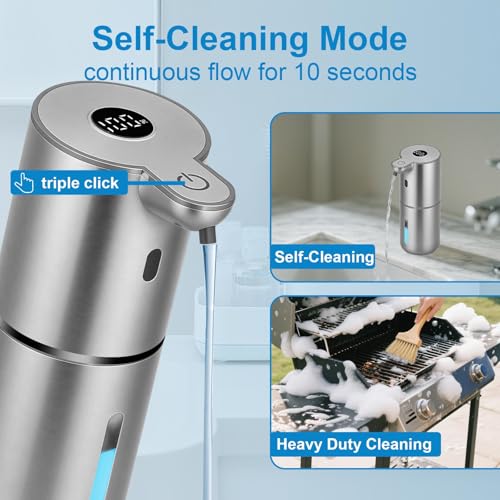 Automatic Liquid Soap Dispenser Touchless (Silver / Liquid)