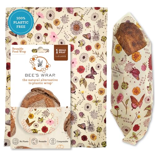 Beeswax Bread Wrap (Meadow Magic (Beeswax) 1 Pack)