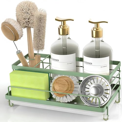 Sponge Holder for Kitchen (Sage Green)
