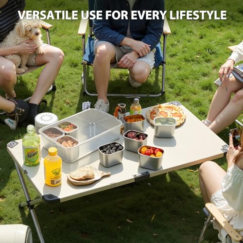 Snackle Box Container (8 Compartment (13.38"L x 9.25"W x 3.54"H))