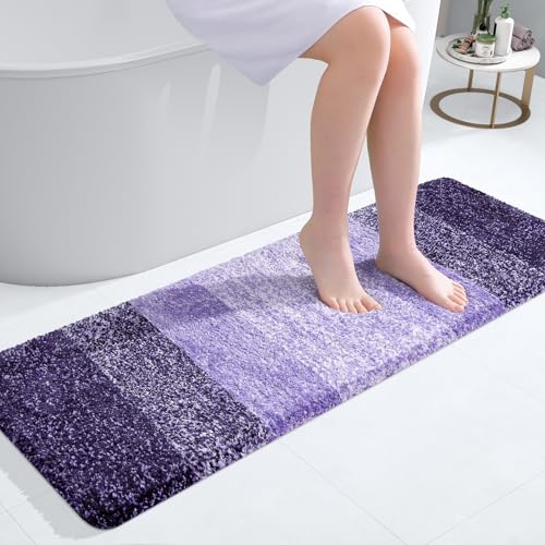 Bathroom Runner Rug 47x17 (47" X 17" / Violet)