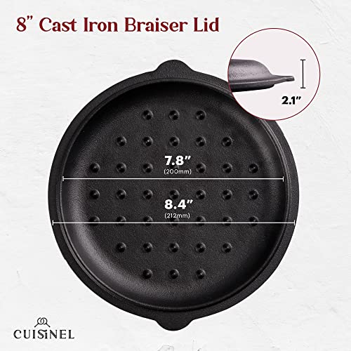 Cast Iron Lid (8" Round / Cast Iron Lid)