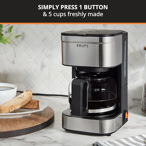 Simply Brew Compact 5 Cup Coffee Maker (5-Cups)