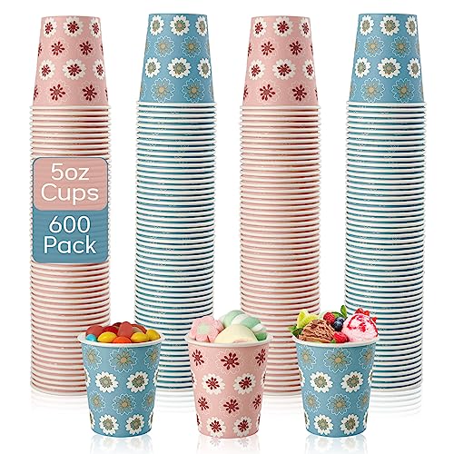 5 oz Paper Cups (5OZ - Blue and Pink)