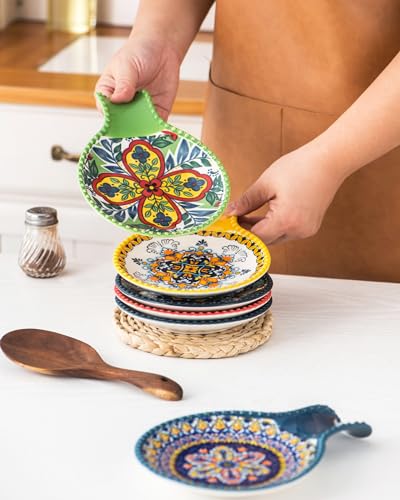 Ceramic Spoon Rest Set of 6
