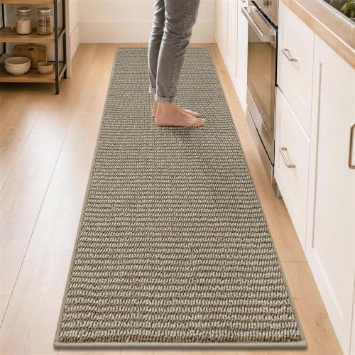 Kitchen Runner Rugs 24"x96" (Light Beige / 24" X 96" (Rectangular))
