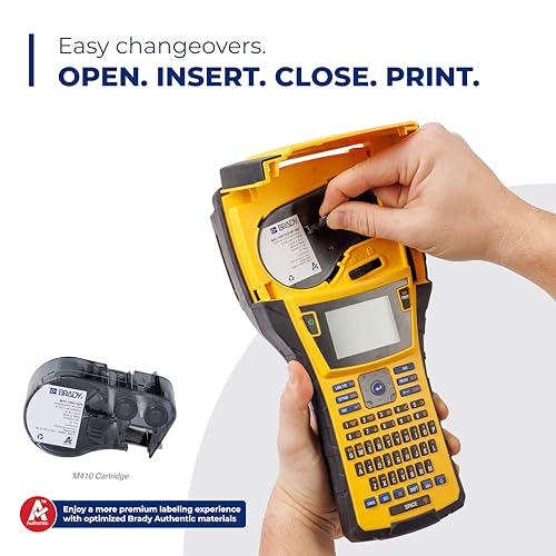 M410 Handheld Portable Label Printer Kit with Product and Wire ID Software
