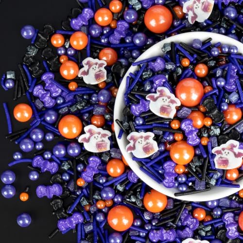 Edible Halloween Sprinkles (Halloween Ghost)