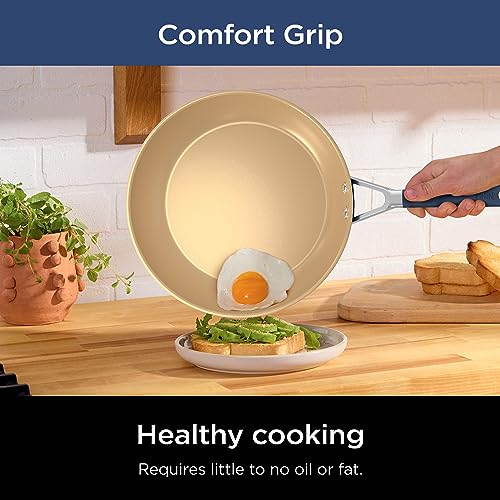 Ceramic Cookware Set (11-piece / Navy Blue)