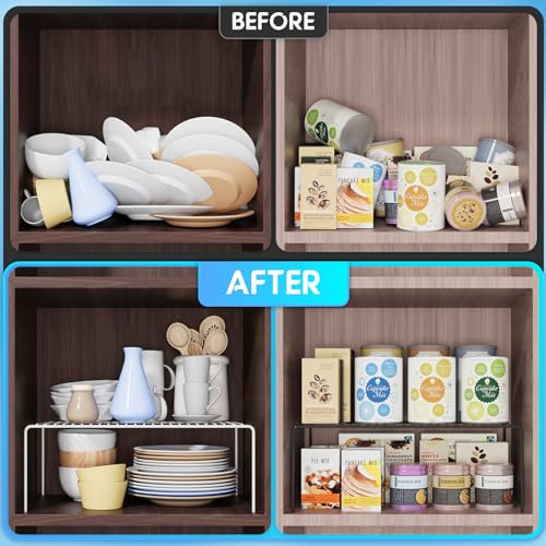 6Pack Cabinet Storage Shelf Rack (6 Count)